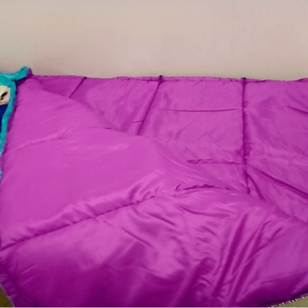 Disney Frozen, kids sleeping bag with pillow - Picture 6 of 7
